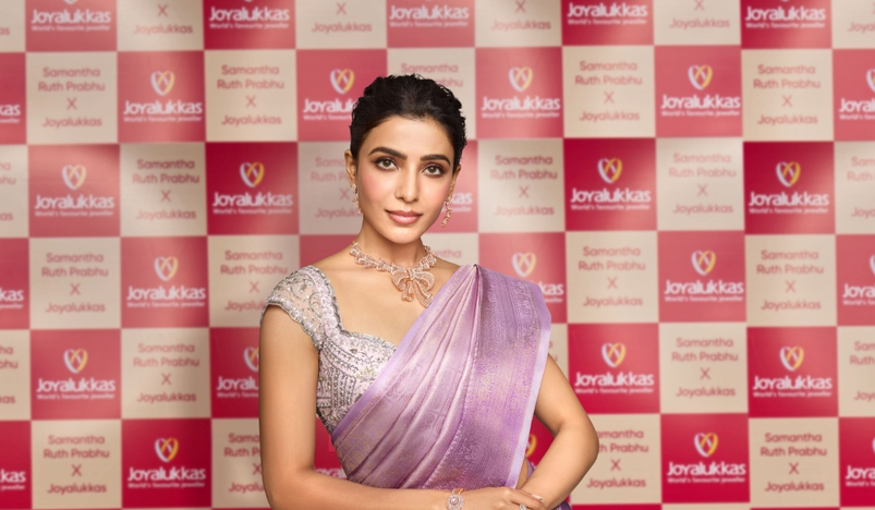 Joyalukkas Appoints Samantha Ruth Prabhu as the New Brand Ambassador